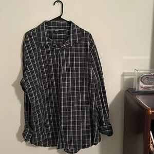 Xxl black button down Apt9